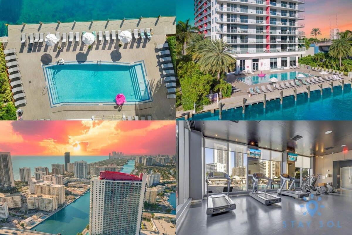 Amenities Balcony W Stunning Views-Beachfront Hallandale Beach Exterior photo